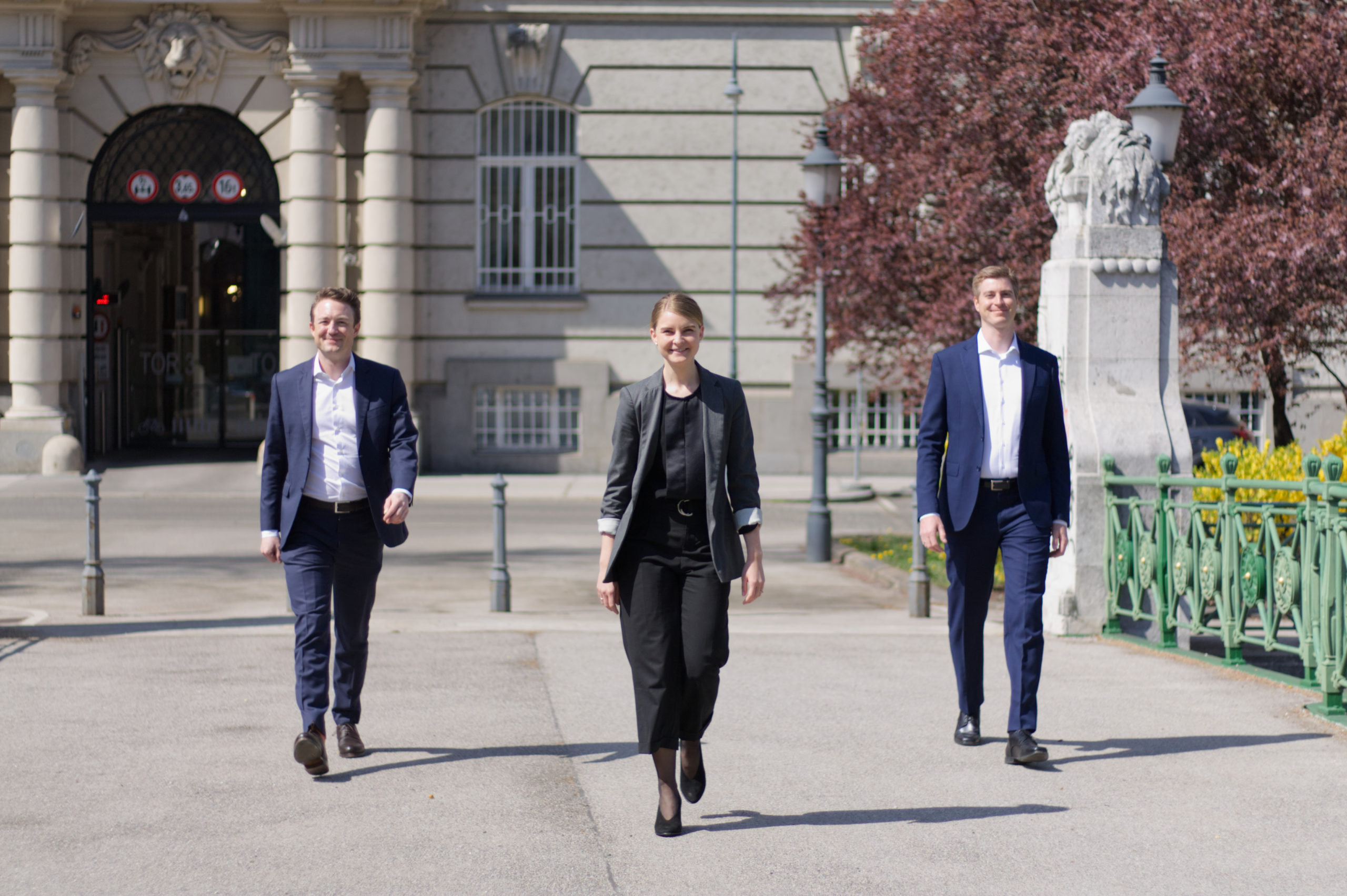 v.l.n.r. Sebastian Feuchtmüller, Sophie Reiter-Werzin, Karlheinz Moick